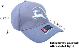 Jungle Deer Plain Baseball Cap -- Titanium Grey - Less+mORE