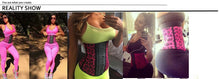 Load image into Gallery viewer, Leopard Gym Hourglass Shaped Waist Trainer 3 Hook - Less+mORE
