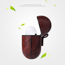 Load image into Gallery viewer, AirPods Pro Case - Snake Skin Pattern PU Leather-Brown - Less+mORE