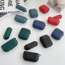 Load image into Gallery viewer, Earphone Case For Apple AirPods Pro/2 Soft TPU Cover ,Wireless Bluetooth Headphone Air Pods Weaving Grid Protective Case - Less+mORE