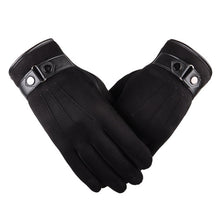 Load image into Gallery viewer, Winter Men's Classy Suede Touch Screen Windproof Gloves - Less+mORE