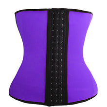 Load image into Gallery viewer, Kardashian&#39;s Favorite Shaped Latex Waist Trainer - Purple - Less+mORE
