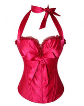 Load image into Gallery viewer, Bow Waist Corset Bustier Outwear - White - Less+mORE