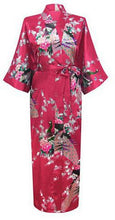 Load image into Gallery viewer, Japanese Flower Kimono Dress Gown - Less+mORE
