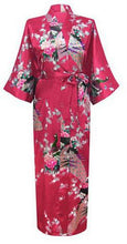 Load image into Gallery viewer, Japanese Flower Kimono Dress Gown - Less+mORE