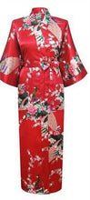 Load image into Gallery viewer, Japanese Flower Kimono Dress Gown - Less+mORE
