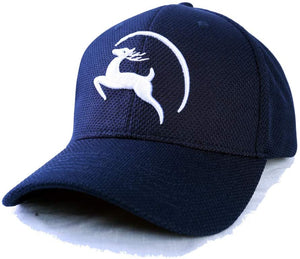 Jungle Deer Plain Baseball Cap -- Collegiate Navy - Less+mORE