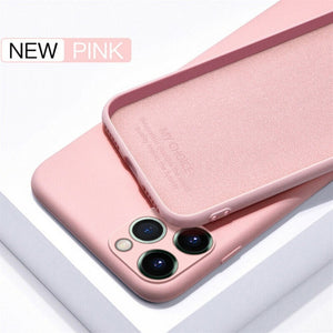 iPhone 11 Pro Max Silicone Case - Nude Pink - Less+mORE