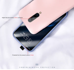 OnePlus Phone Case Liquid Silicone Soft Cover - Less+mORE