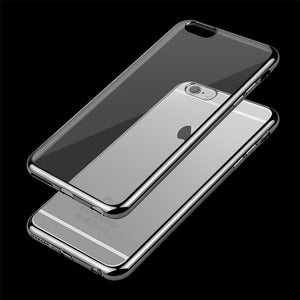 Thin Clear TPU Rubber Case For iPhone 6/6S - Less+mORE