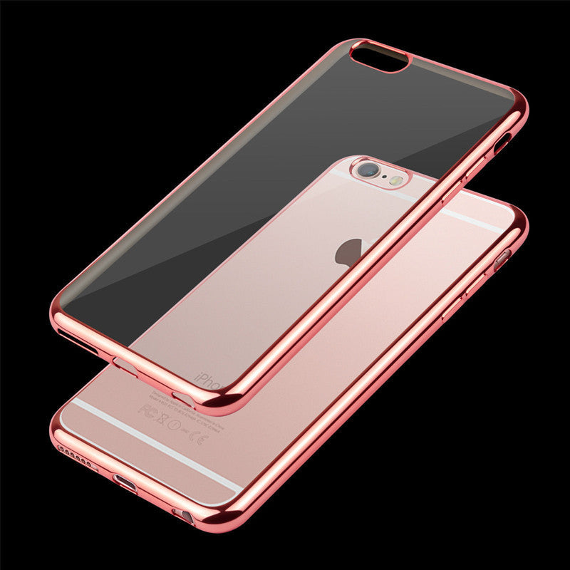 Ultra Thin Clear TPU Rubber Case For iPhone 6 Plus - Less+mORE
