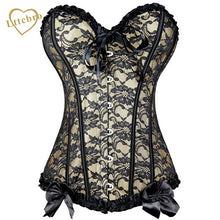 Load image into Gallery viewer, New! Very Sexy Lace Corset in Colors - Less+mORE
