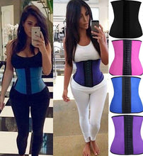 Load image into Gallery viewer, Kardashian&#39;s Favorite Shaped Latex Waist Trainer - Purple - Less+mORE
